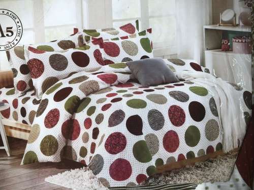 6 PIECE QUEEN SIZE COTTON FEEL DUVET COVER SET A MUST HAVE