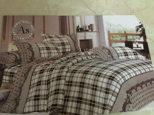 6 PIECE QUEEN SIZE COTTON FEEL DUVET COVER SET A MUST HAVE