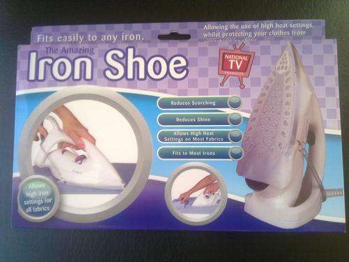 IRON SHOE PROTECTS YOUR IRON AND YOUR CLOTHS FROM BURNING!!!!!!!!!!