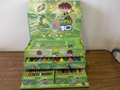 BEN10 54 PIECE ART SET MUST HAVE!!!!!!!!!!!!!!!