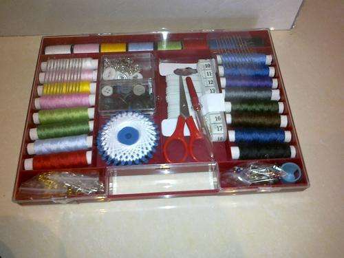 MORE THEN 50 PICECS SEWING KIT EASY TO CARRY HANDLE!!!!!!!!!!!!!!