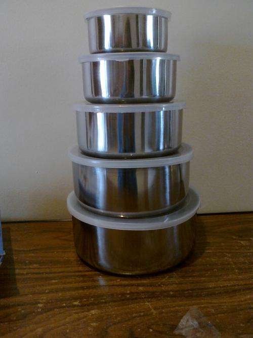 HIgh Quality Stainless Steelware - 5 piece