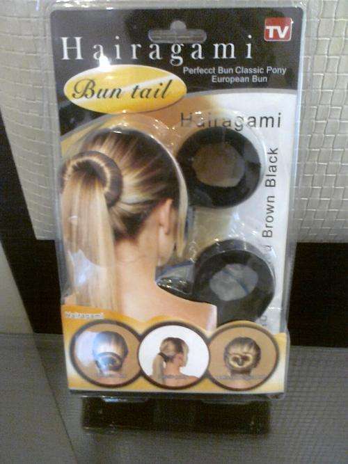 HAIRAGAMI BUN TAIL FABULOUS HAIRSTYLES INSTANTLY AS SEEN ON TV!!!!!!!!!!!!!!