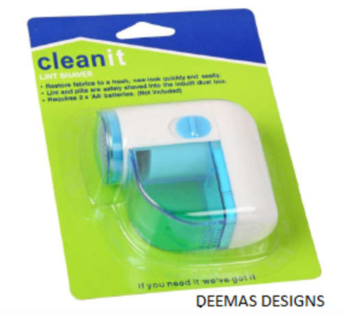CLEAN IT LINT SHAVER THE PERFECT TOOL TO SAVE YOUR CLOTHS AND BEDDING!!!!!!!!!!