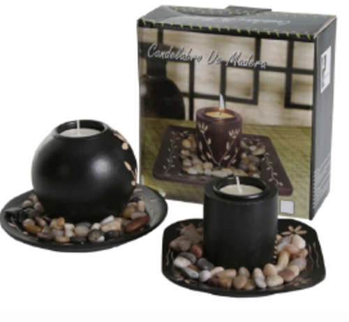 WOODEN CANDLE HOLDER!!!!!!!! RELEX YOUR BOBY & MIND!!!!