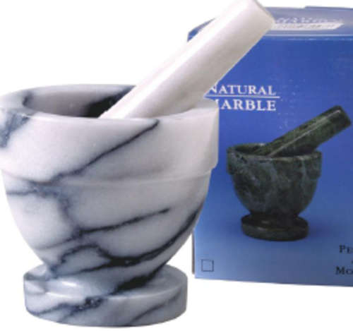 MARBLE MORTAR & PESTLE STAMPER!!!!MAKES A GREAT GIFT!!!!!!
