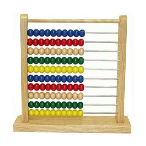 WOODEN FRAME COUNTING TOY LEARN AND PLAY!!!!!!