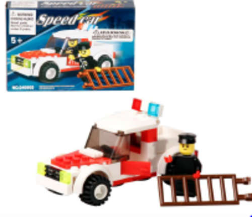 SPEED CAR FIRE FIGHTING LEGO 89 PIECES!!!!!!!!!