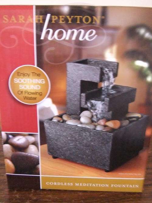 CORDLESS SARAH PEYTON TRANQULITY FOUNTAIN !!!!!! A MUST HAVE