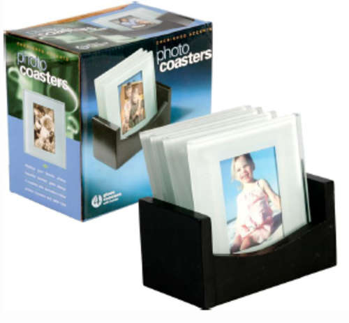 4 PIECE COASTER PHOTO SET!!!!!!!!! A GREAT GIFT