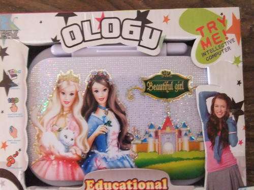 PRINCESS LAPTOP WITH HANNAH INSIDE LOTS OF FUN & EDUCATIONAL!!!!!!!!!!! A MUST HAVE!!!!!!!!
