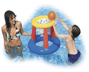 INTEX FLOATING BASKETBALL SET!!!!!!! PERFECT FOR SUMMER!!!!!!!