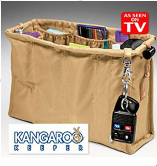 KANGAROO KEEPER SET OF 2!!!!!!!! INSTANLY ORGANIZE YOUR BAG AS SEEN ON TV