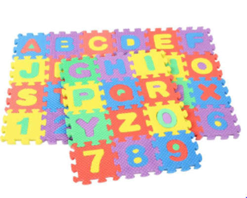 BABY FOAM PLAY MATS!!!!! 36picese ABC & NUMBERS