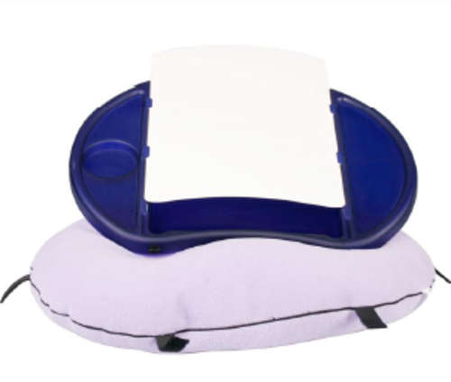 KIDS LAP DESK WITH SOFT CUSHION, CUP HOLDER AND PLEACE FOR STATIONARY!!!! A MUST HAVE!!!!!!!!