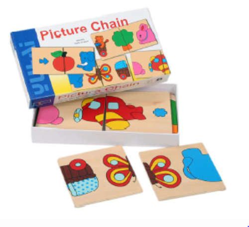 PICTURE CHIAIN,NATURALLY MADE OF WOOD!!!!!!! FUN & EDUCATIONAL