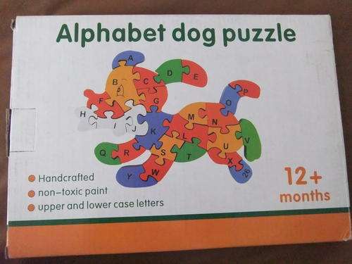 ALPHABET & NUMBERS DOG PUZZLE!!!!!!! FUN & EDUCATIONAL