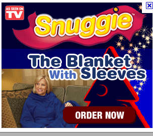SNUGGIE BLANKET A MUST HAVE NOT JUST FOR WINTER BUT ALL YEAR ROUND!!!!!!! AS SEEN ON TV