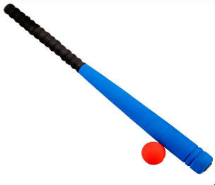 BASBALL BAT AND BALL!!!!! A MUST HAVE!!!
