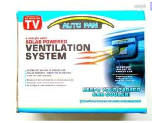 AUTO FAN KEEPS YOUR PARKED CAR COOLER!!!!!!!!!!