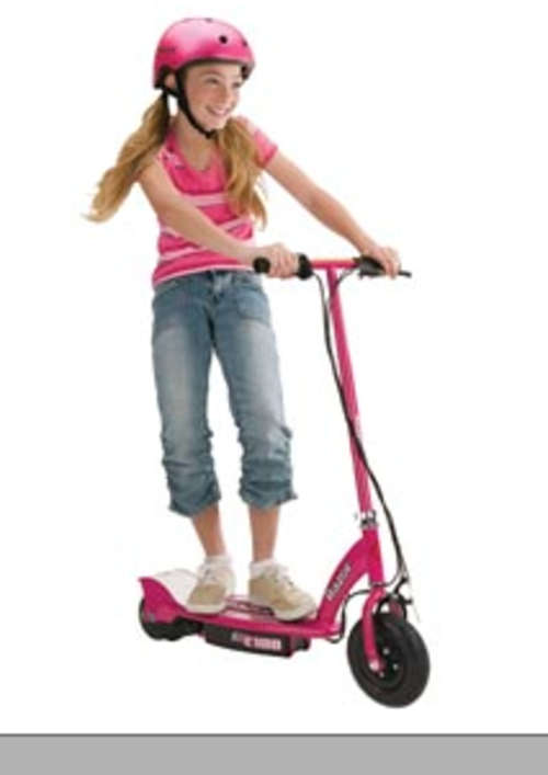 PINK HANNAH MONTANA FOLD UP PUSH SCOOTER!!!!!!!!!