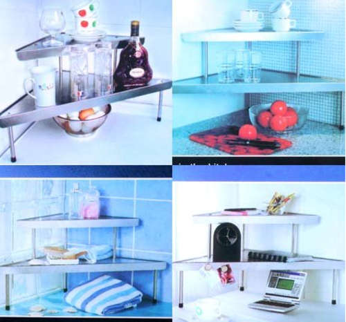 Triangular Shelf - FITS INTO ANY SPACE- AS SEEN ON TV!!!