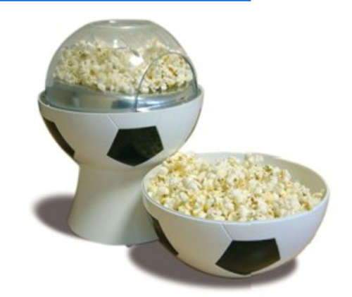 FOOTBALL POP CORN MAKER AS SEEN ON TV!!!!!! A GREAT GIFT