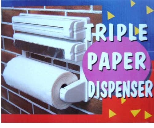 Triple Paper Dispenser - A Great Gadget For The Kitchen