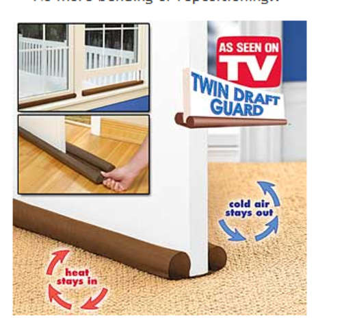 Twin Draft Guard - As Seen On TV