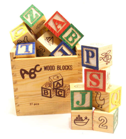 WOODEN ALPHABET BLOCKS FUN & EDUCATIONAL!!!!!!!!!!! A MUST HAVE!!!!!!!!