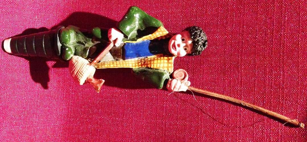 Collectable Fisherman Bottle Stopper