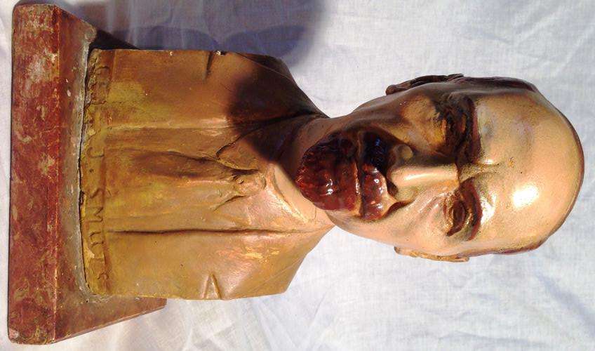 FASCINATING VINTAGE GENERAL JAN SMUTS BY W LENCK BUST