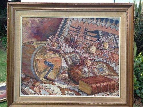 SUPERB SA ARTIST P VD WESTHUYSEN AN ORIGINAL OIL