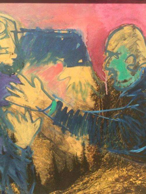 ORIGINAL ART PIECE BY CHRISTA KÜSTNER TITLED AUGUMENT