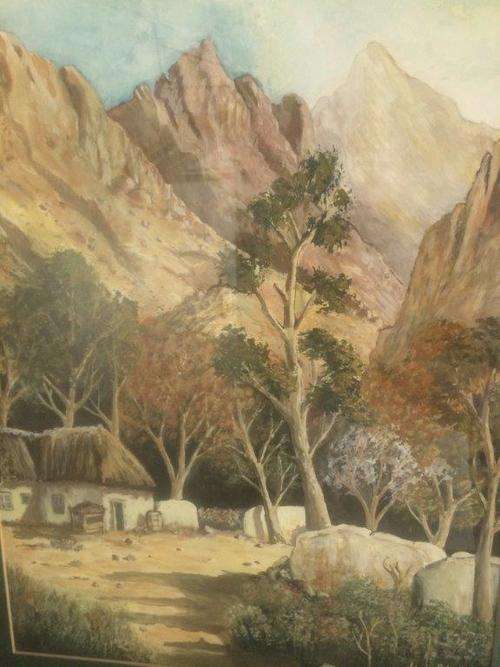 STUNNING LINDA SCHUTTE WATERCOLOUR 1994