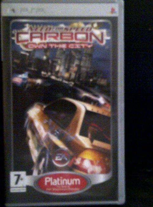 PSP Platinum - Need for Speed Carbon (UMD)