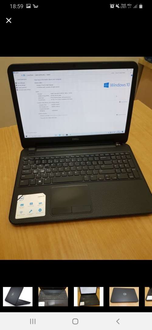Dell 15.6 inch screen
