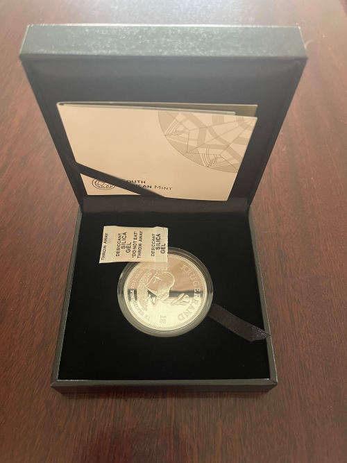 2018 Silver Proof Krugerrand (Cert-4111) 1 oz