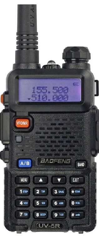 Baofeng UV-5R (Both VHF and UHF) Two Way Radio
