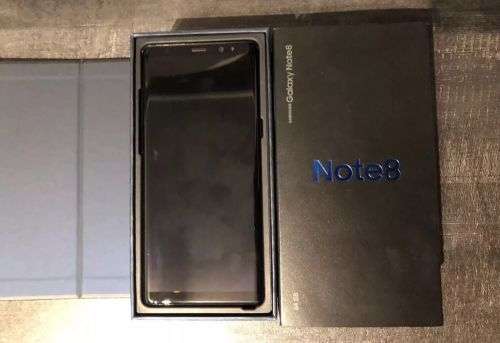 Samsung Galaxy Note 8 Black, pre-owned Immaculate Local Stock