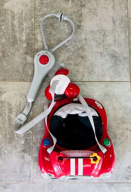 BabiesRus My First Car Doorway Musical Bouncing Chair