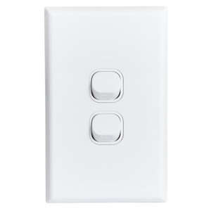 Modern Single Lever Plastic Light Switches