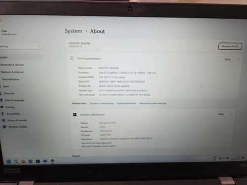 X2 Lenovo T590 I7
