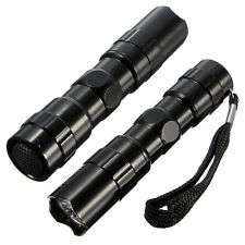 Police 3W LED AA Handy Camping Flashlight Torch Lamp Keychain