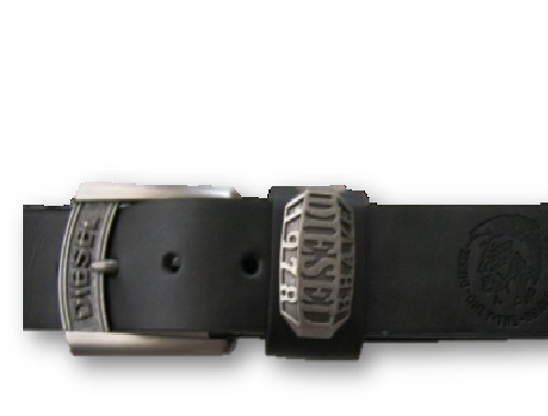 MENS DIESEL BELT BLACK