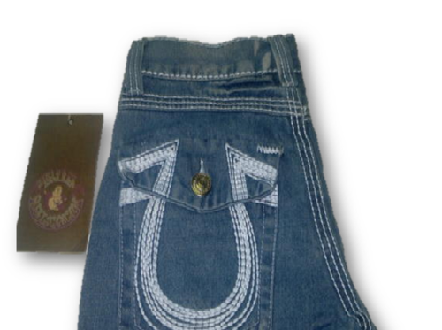 MENS TRUE RELIGION JEAN SIZE- W32-L32 -LIGHT BLUE