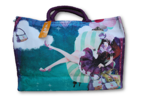 AUTHENTIC HXY FALAIMANSHA-HAND BAG- WATER PROOF COLOR BLOCKING