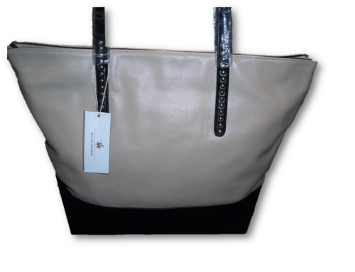 ORIGINAL DAVID JONES-HANDBAG SAND - 100%