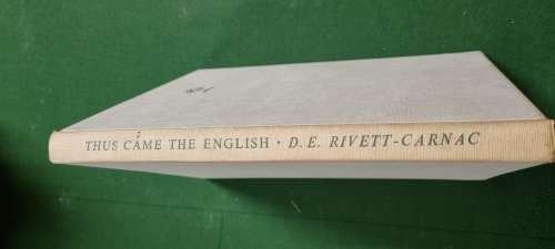 Thus came the English. D. E. Rivett-Carnac