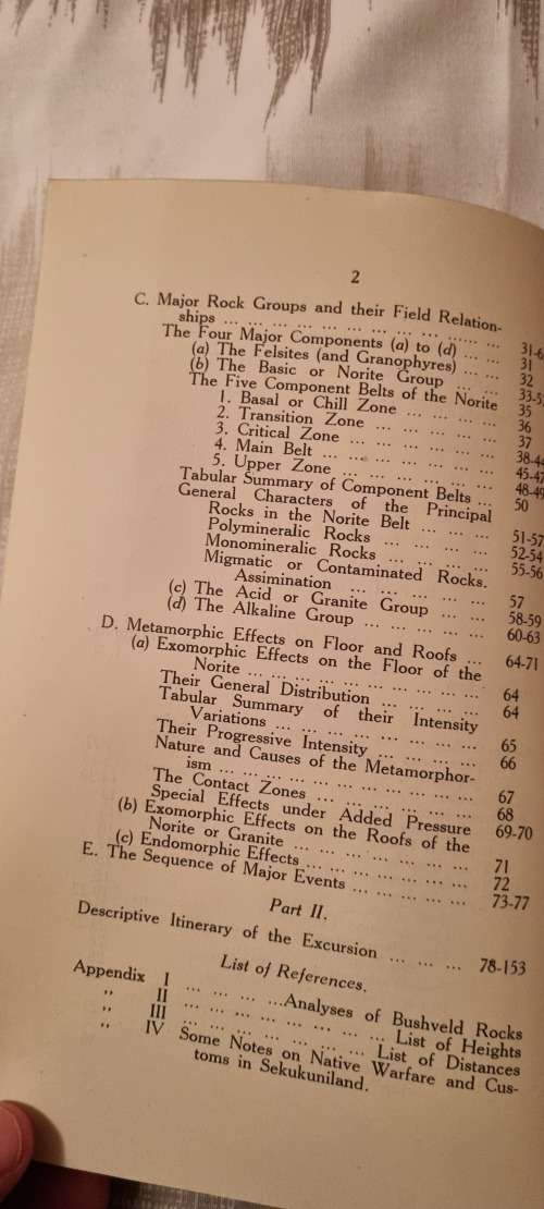 The Bushveld Igneous Complex: Eastern Transvaal. A.L Hall